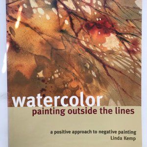 Watercolor Painting Outside the Lines Book